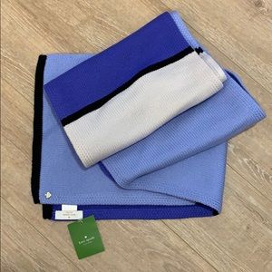 Kate Spade Mondrian colorblock scarf, NWT